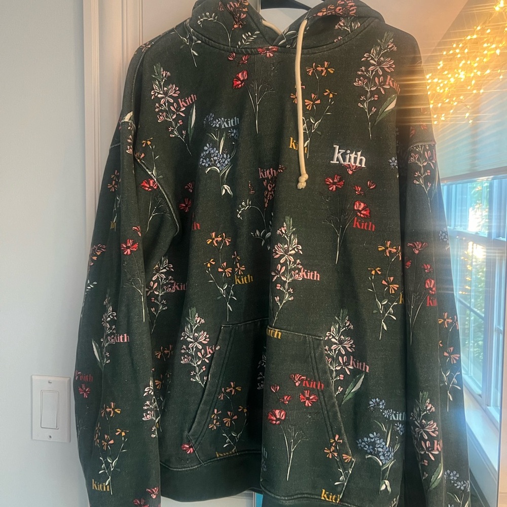 Kith Botanical Floral Williams III Hoodie ‘Stadium’